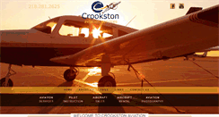 Desktop Screenshot of crookstonaviation.com